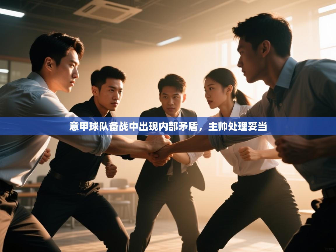 意甲球队备战中出现内部矛盾，主帅处理妥当  第1张
